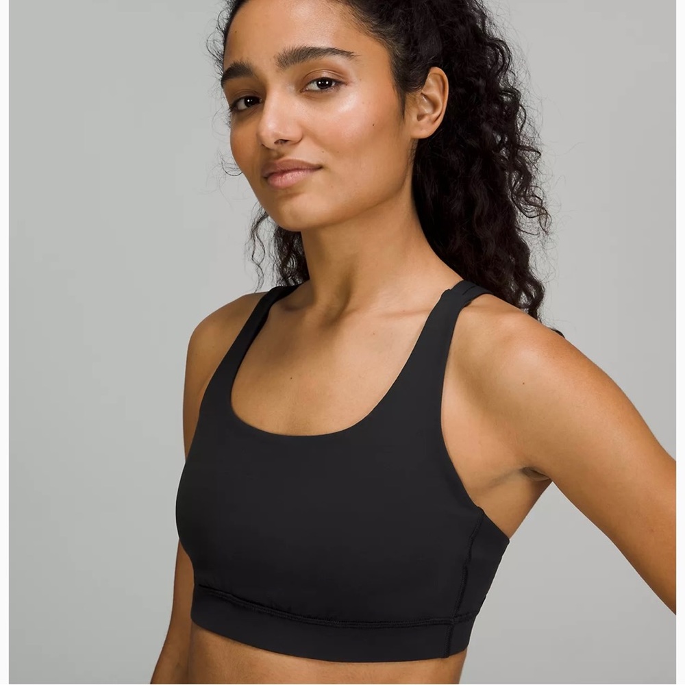 lululemon Energy Bra - Black. Size 10.
